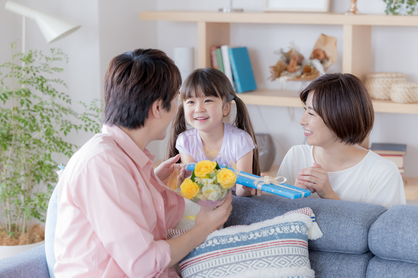  6月の第三日曜日は父の日をお祝いしよう！